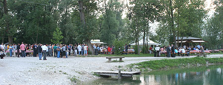 Panorama del parco dell'agriturismo Rio Cavalli
