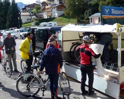 Carrello porta biciclette
