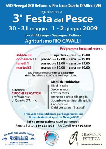 Festa del Pesce 30 -31 maggio 1-2- giugno