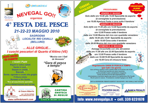 Festa del pesce 2010 - Programma Festa del pesce 2010 - Programma
