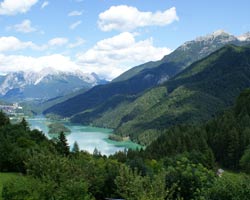 Lagole vista dall'alto