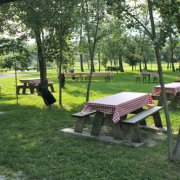 Giardino per feste ragazzi